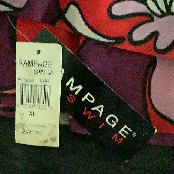 Rampage swimsuit coverups XL NWT - Picture 2 of 5